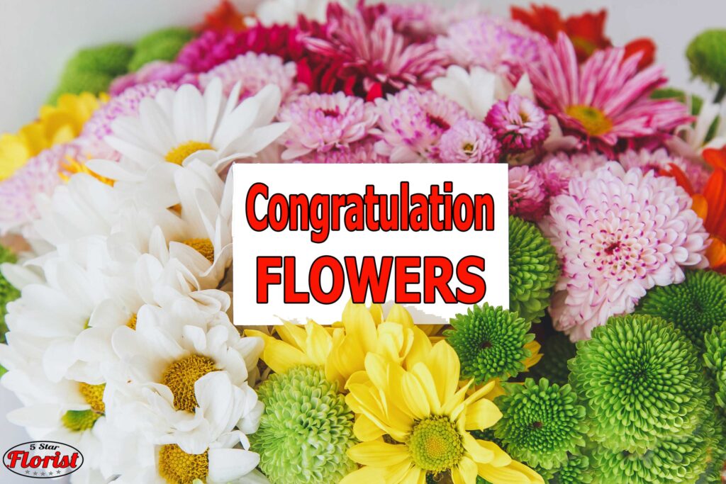 congratulations flowers Scarborough